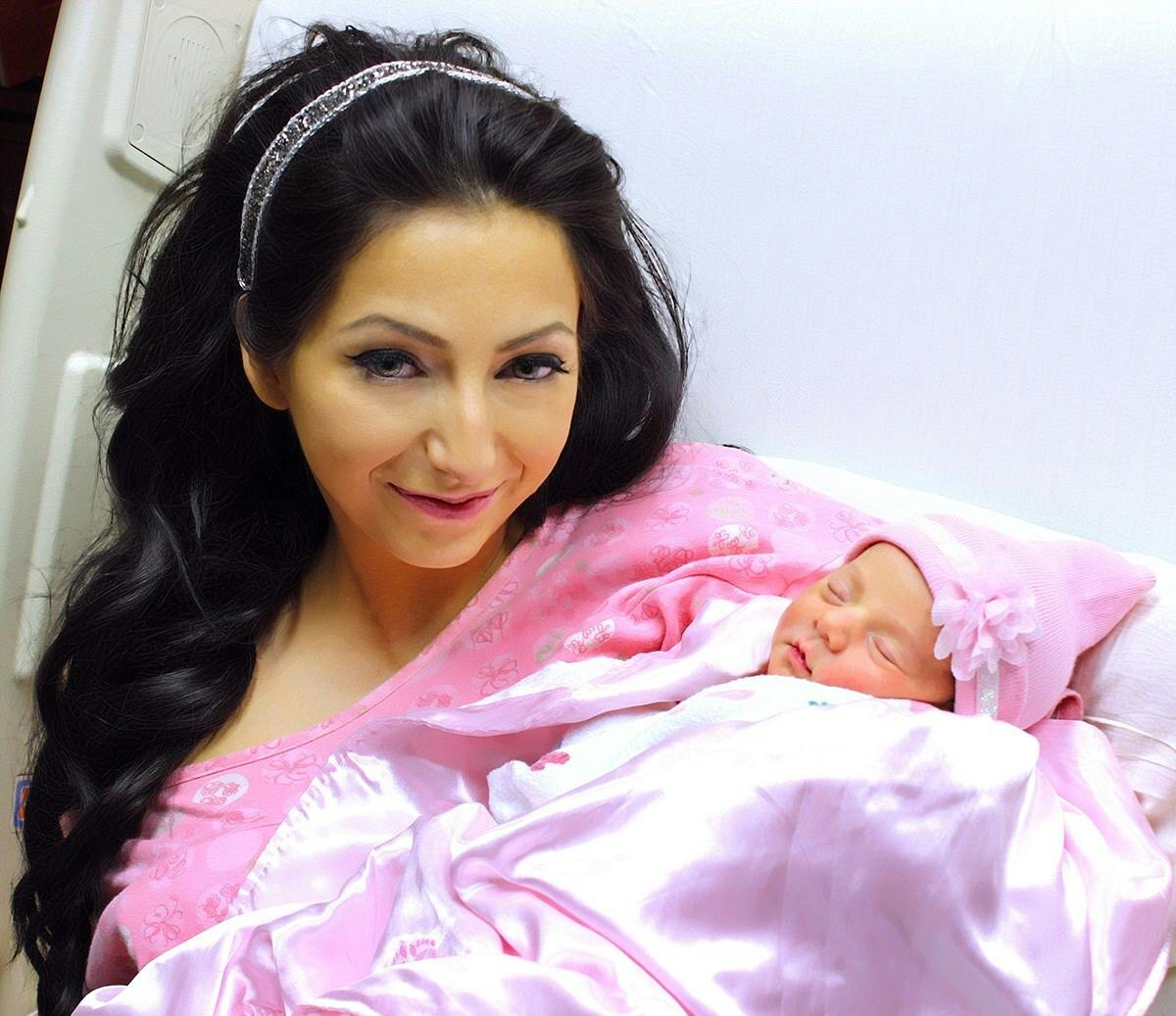 Aileen with Baby Alaska